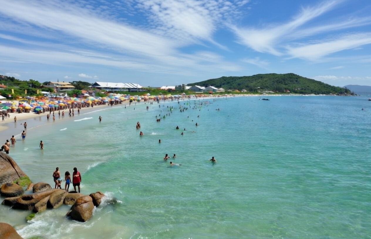 Ponta das Canas — самый спокойный район во Флорианополисе